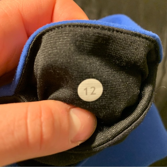 LULULEMON Reversible Wunder Under Pant in Limitless Blue/Black (Size 12) - Picture 15 of 16